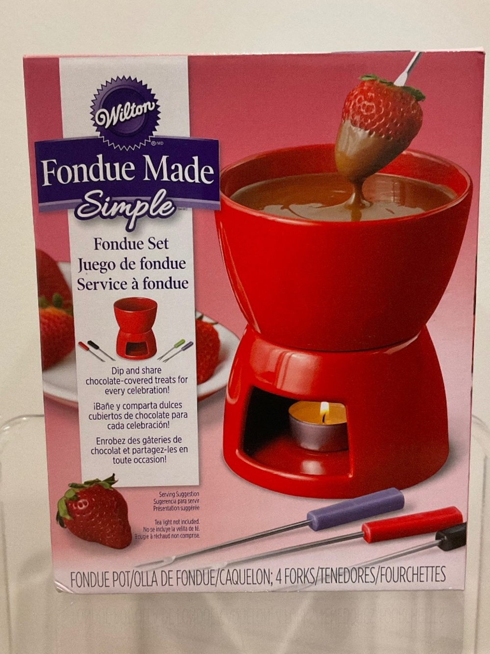 NEW Wilton Mini Fondue Made Simple Set - New in Box - unopened